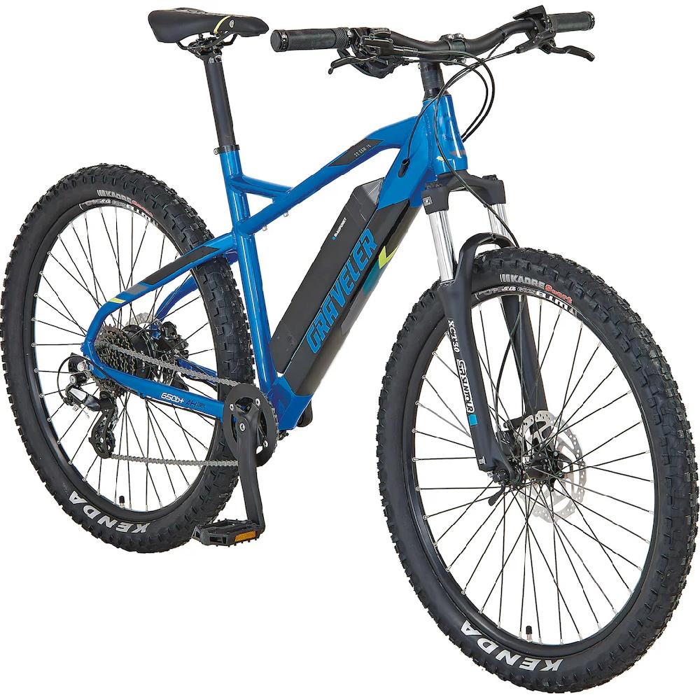 Prophete E-Bike »Graveler 22.ESM.10« 8 Gang Shimano Altus Heckmotor 250 W Pedelec Elektrofahrrad für Damen u. Herren MTB Mountainbike auf Rechnung online bestellen Exklusivangebot