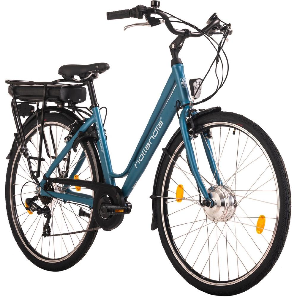 Hollandia E-Bike »Optima Basic« 7 Gang Shimano Tourney Frontmotor 250 W Pedelec Elektrofahrrad für Damen u. Herren Cityrad Osterangebot