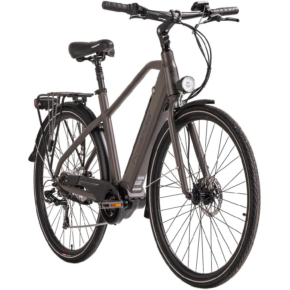 Hollandia E-Bike »Mantova« 7 Gang Shimano Tourney Mittelmotor 250 W Pedelec Elektrofahrrad für Damen u. Herren Urbanbike Lagerräumung