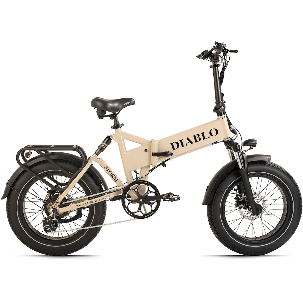 DIABLO BIKES E-Bike »Storm« 7 Gang Shimano Tourney Heckmotor 250 W Pedelec Elektrofahrrad für Damen u. Herren Cityrad auf Rechnung Blitzangebot