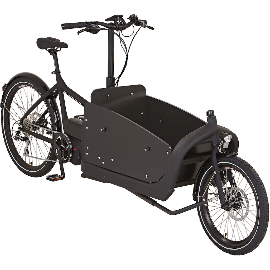 Prophete E-Bike »CARGO 22.ETL.20« 8 Gang Shimano Acera Mittelmotor 250 W Pedelec Elektrofahrrad für Damen u. Herren Lastenrad auf Rechnung bestellen VIP-Rabatte