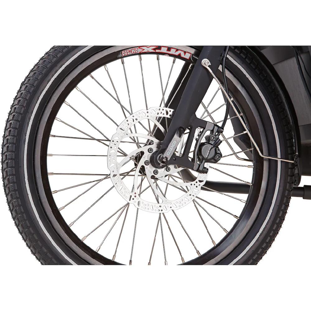 Prophete E-Bike »CARGO 22.ETL.20« 8 Gang Shimano Acera Mittelmotor 250 W Pedelec Elektrofahrrad für Damen u. Herren Lastenrad auf Rechnung bestellen VIP-Rabatte