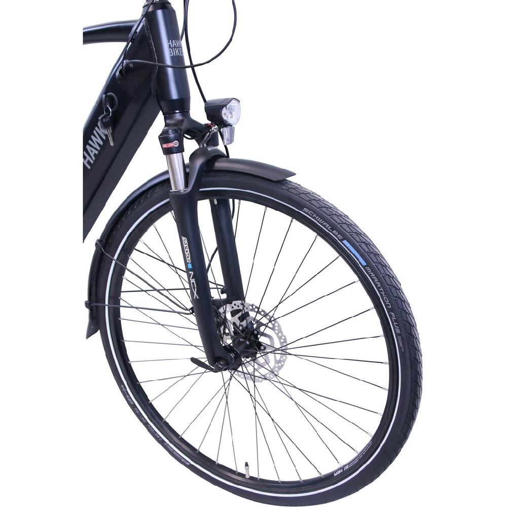 HAWK Bikes E-Bike »eTrekking Integrated Gent STEPS« 9 Gang Shimano Alivio 9-Gang Mittelmotor 250 W Pedelec Elektrofahrrad für Damen u. Herren Trekkingrad auf Raten JETZT KAUFEN