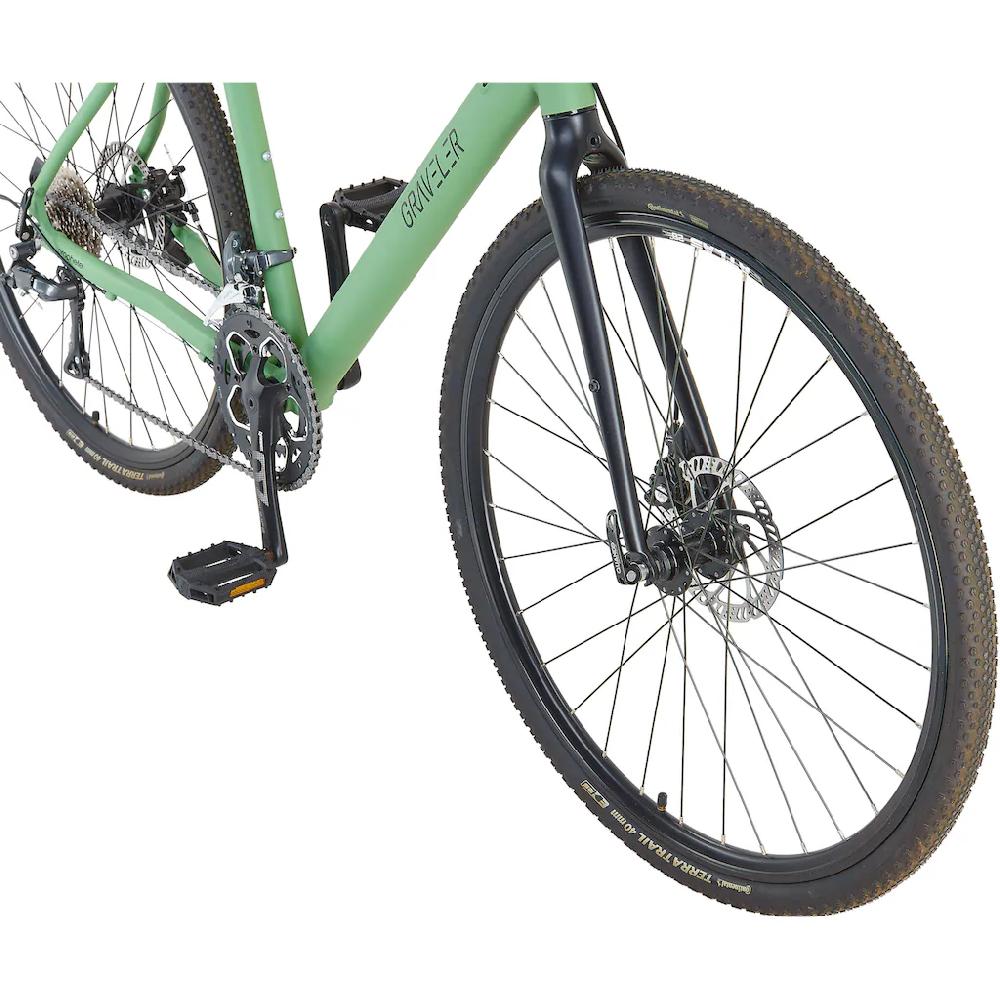 Prophete Gravelbike »Prohete Graveler« 16 Gang Shimano Claris Schaltwerk Kettenschaltung auf Rechnung Kostenloser Versand international