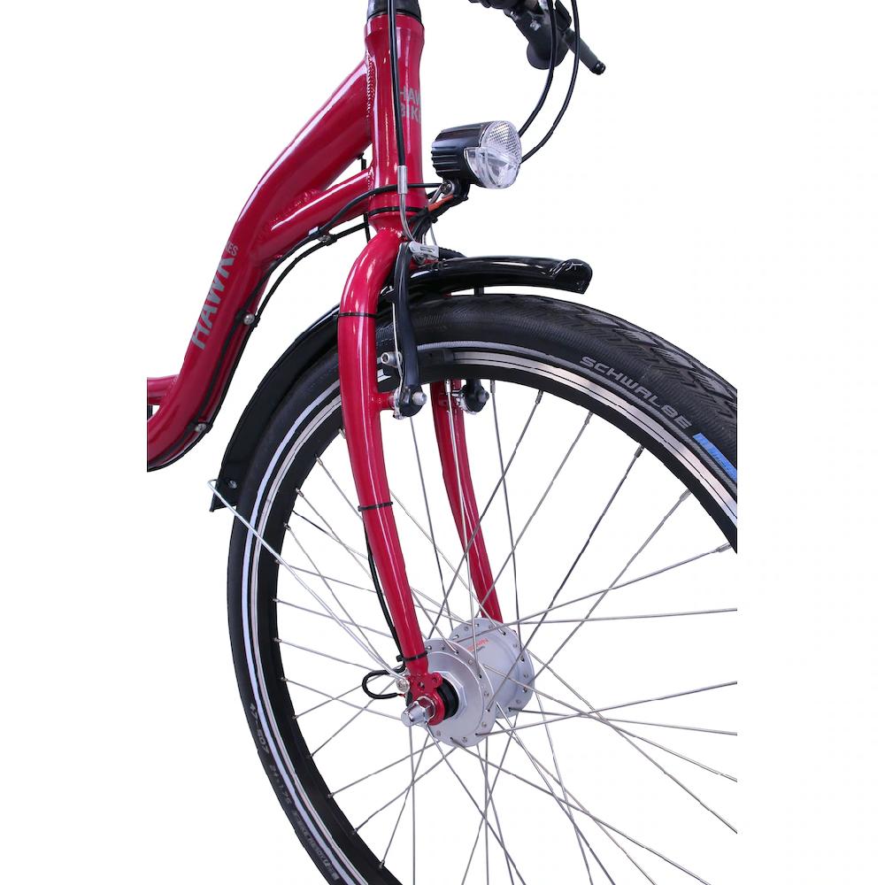 HAWK Bikes Jugendfahrrad »City Wave GIRLS« 3 Gang Shimano Nexus 3-Gang Schaltwerk für Damen auf Rechnung bestellen Verkauf