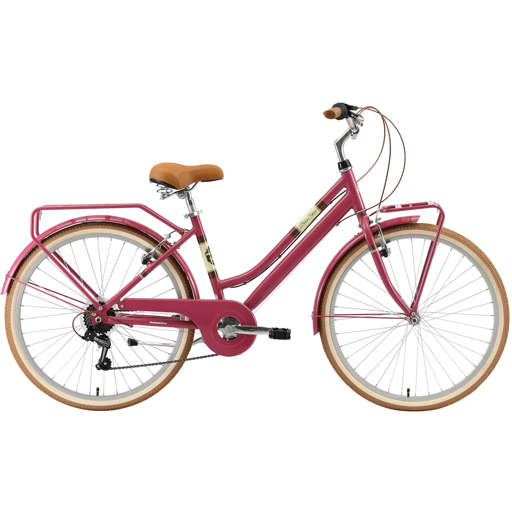 Bikestar Cityrad 7 Gang Shimano RD-TY21 Schaltwerk Kettenschaltung für Damen Kettenschaltung auf Rechnung kaufen Hotsell