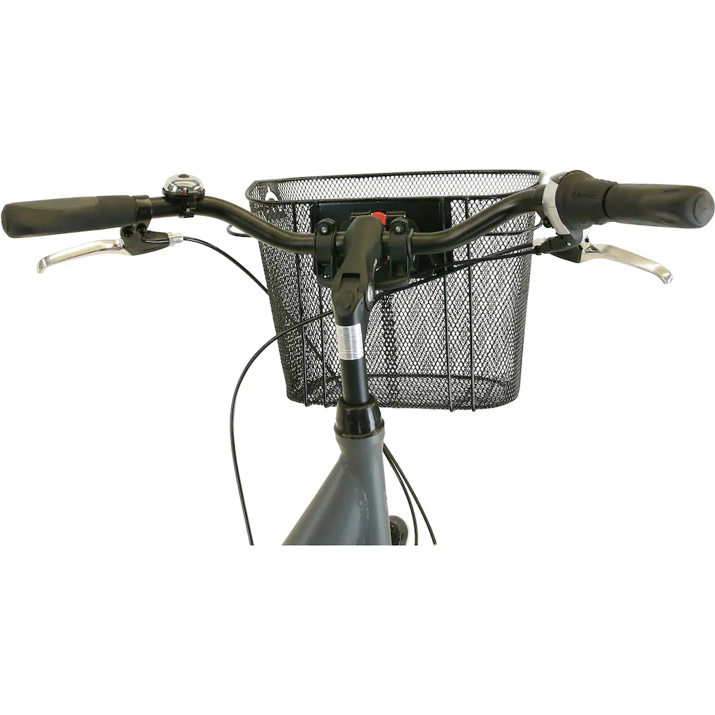 HAWK Bikes Cityrad »City Comfort Deluxe Plus Grey« 7 Gang Shimano Nexus Schaltwerk für Damen und Herren auf Raten im Angebot