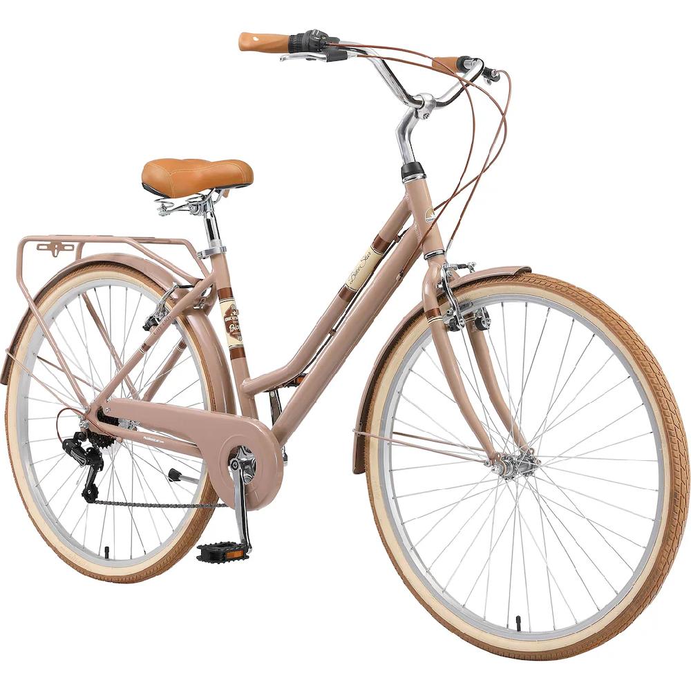Bikestar Cityrad 7 Gang Shimano RD-TY21 Schaltwerk Kettenschaltung für Damen Kettenschaltung auf Rechnung bestellen Günstiger Verkauf