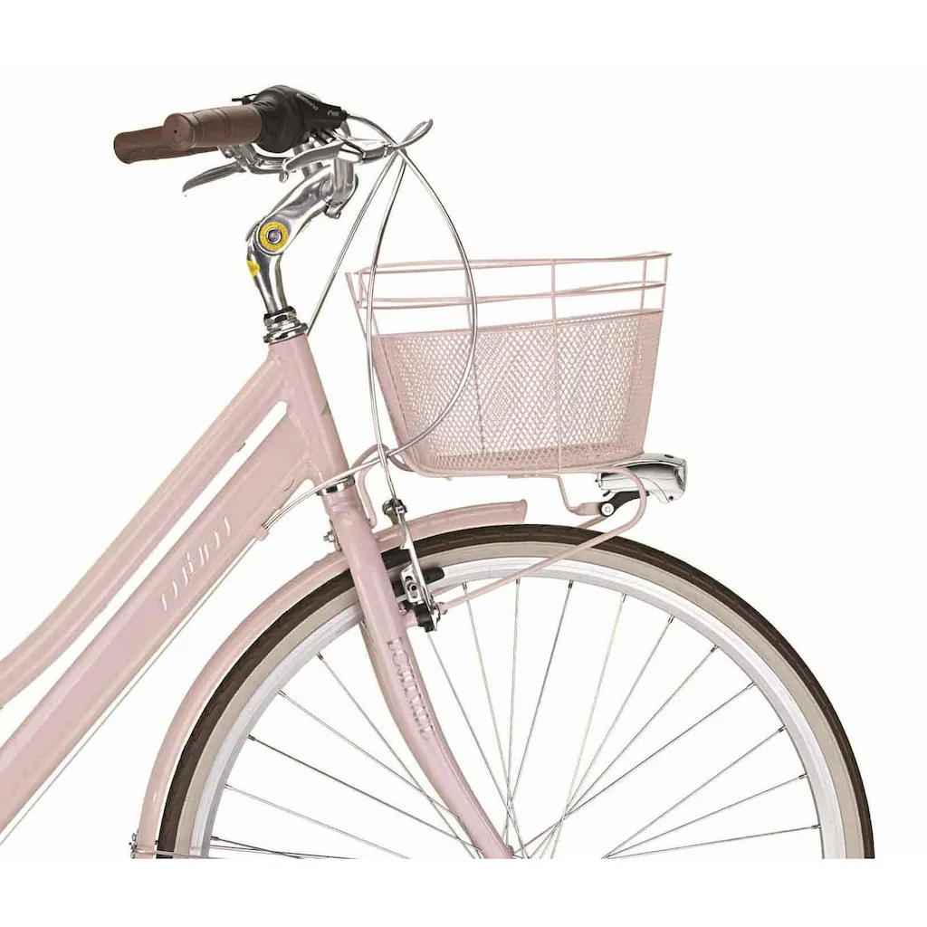 MBM Trekkingrad »New Boulevard« 18 Gang Shimano TY300 Schaltwerk Kettenschaltung für Damen Kettenschaltung Sonderangebot