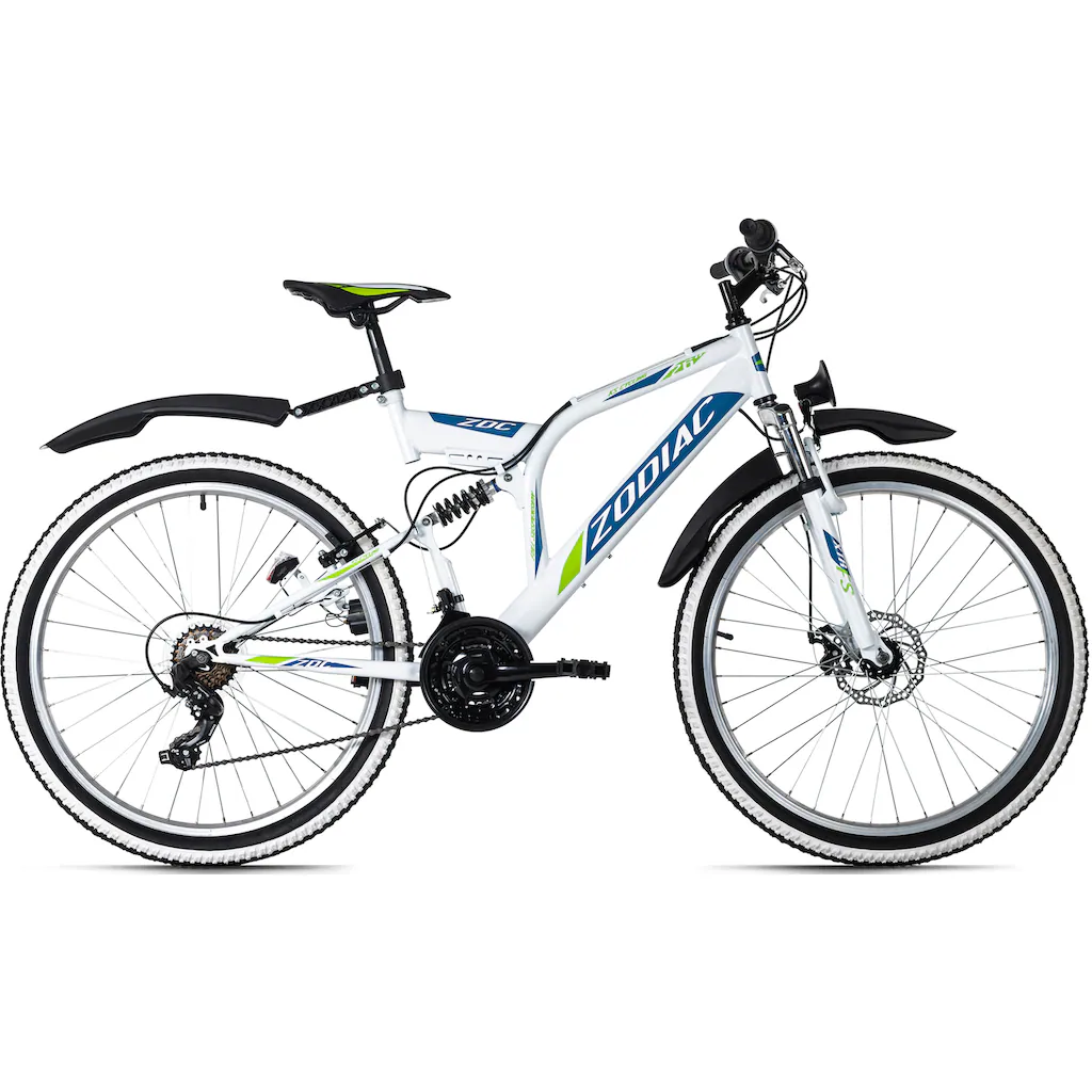 KS Cycling Mountainbike »Zodiac« 21 Gang Shimano Tourney Schaltwerk Kettenschaltung für Damen und Herren Kettenschaltung auf Rechnung online bestellen Saisonschlussverkauf