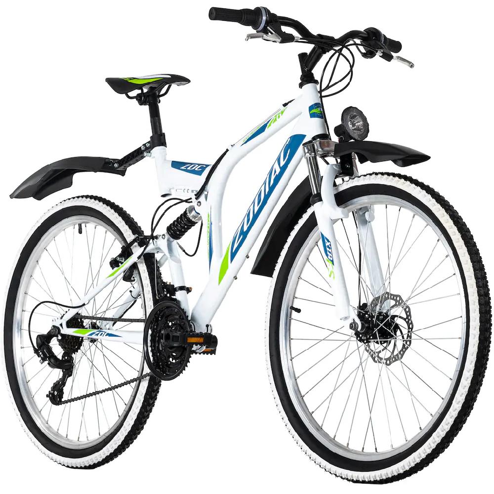 KS Cycling Mountainbike »Zodiac« 21 Gang Shimano Tourney Schaltwerk Kettenschaltung für Damen und Herren Kettenschaltung auf Rechnung online bestellen Saisonschlussverkauf