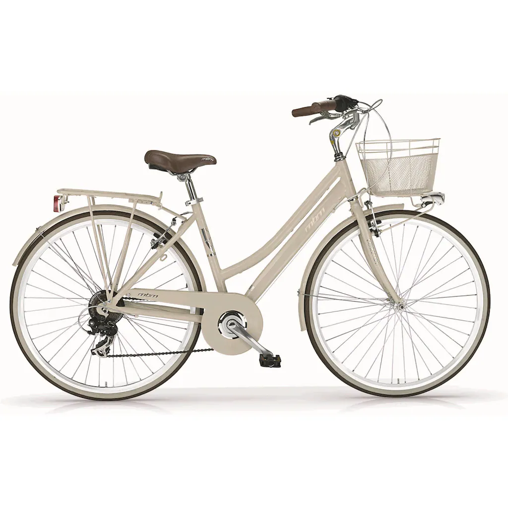 MBM Trekkingrad »New Boulevard« 18 Gang Shimano TY300 Schaltwerk Kettenschaltung für Damen Kettenschaltung auf Rechnung bestellen Jubiläumsangebot