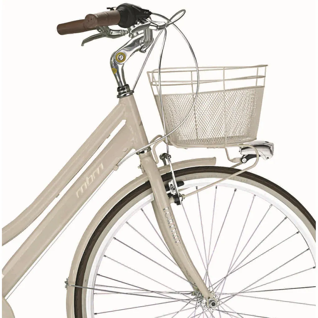 MBM Trekkingrad »New Boulevard« 18 Gang Shimano TY300 Schaltwerk Kettenschaltung für Damen Kettenschaltung auf Rechnung bestellen Jubiläumsangebot