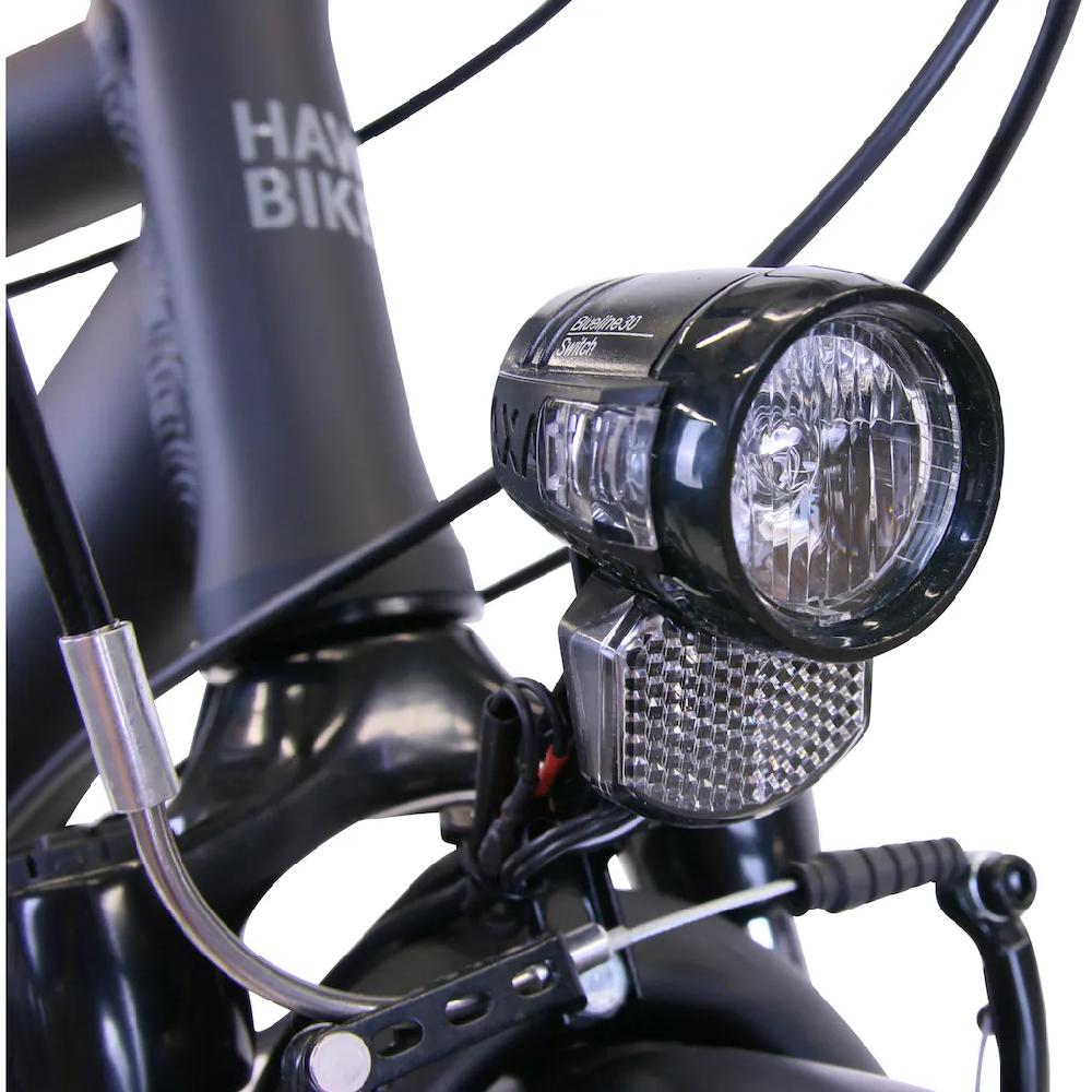 HAWK Bikes Trekkingrad »HAWK Trekking Gent Premium Plus Black« 24 Gang microSHIFT auf Rechnung VIP-Rabatte