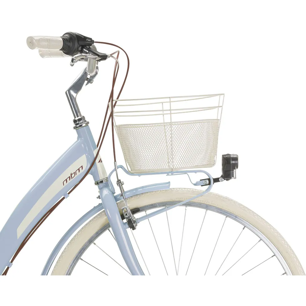 MBM Cityrad »NEW Primavera« 6 Gang Shimano TY300 Schaltwerk Kettenschaltung für Damen Kettenschaltung Wochenangebot