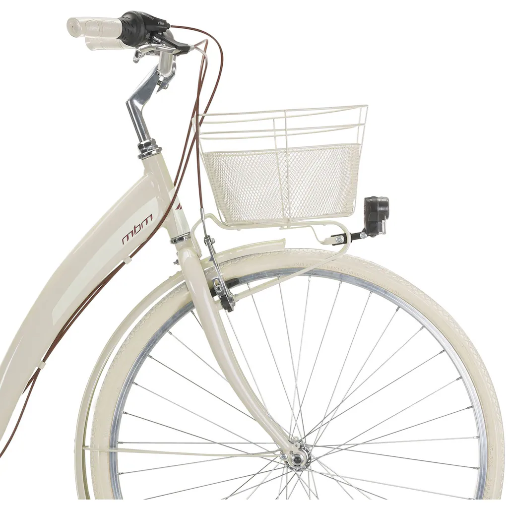 MBM Cityrad »NEW Primavera« 6 Gang Shimano TY300 Schaltwerk Kettenschaltung für Damen Kettenschaltung Zeitbegrenzte Promotion