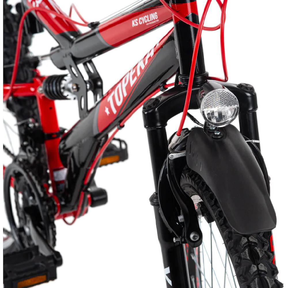KS Cycling Mountainbike »Topeka« 21 Gang Shimano Tourney Schaltwerk Kettenschaltung für Damen und Herren Kettenschaltung Nur für heute