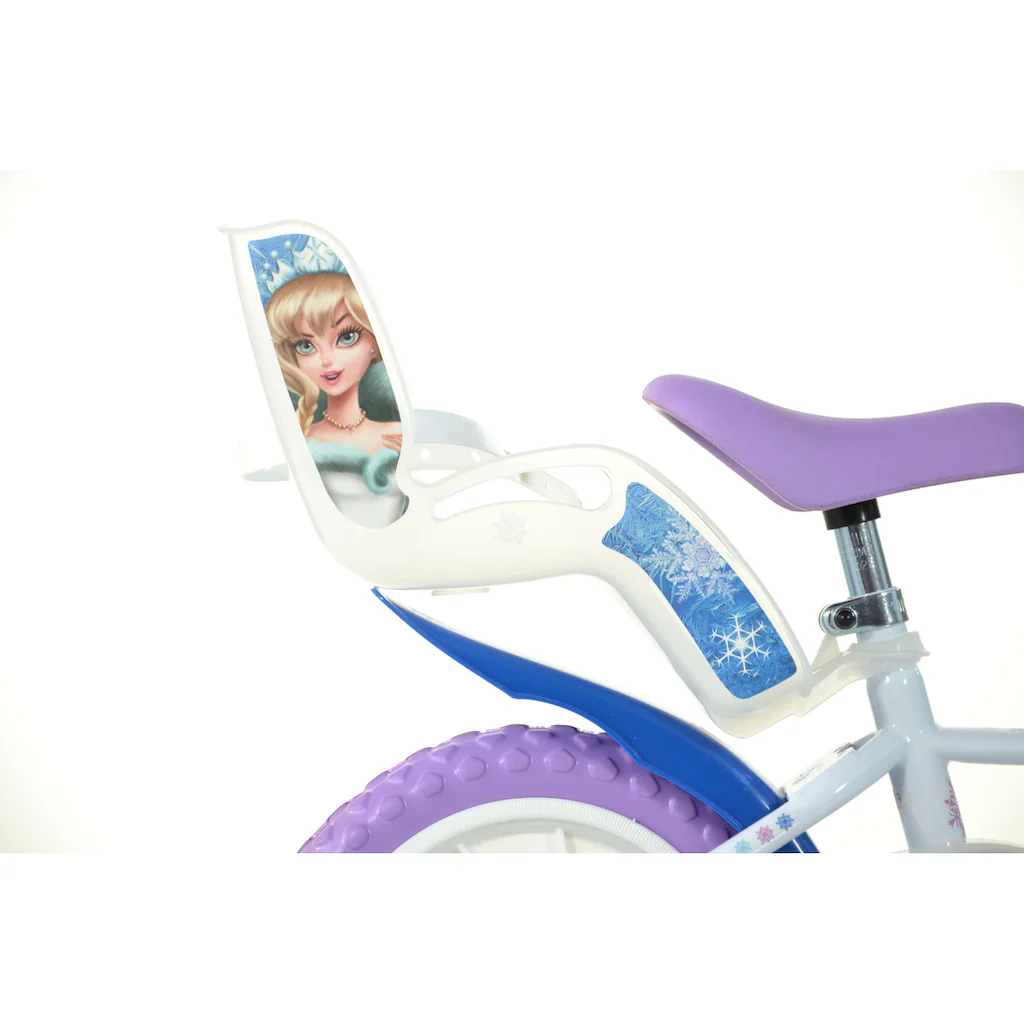 Dino Kinderfahrrad »Snow Queen Eiskönigin 12 Zoll« 1 Gang mit Stützrädern Korb und Puppensitz auf Rechnung online bestellen Hotsell