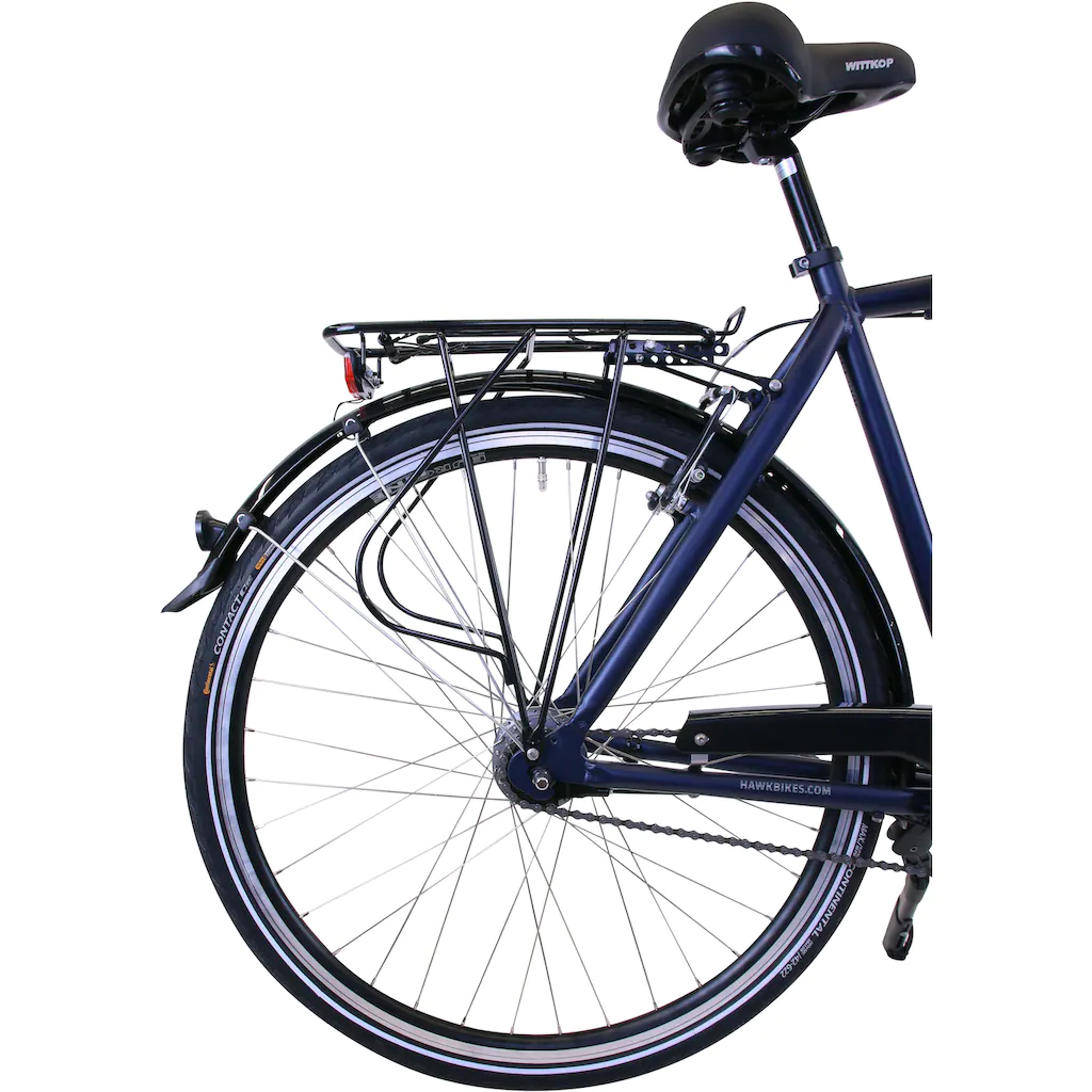HAWK Bikes Cityrad »Gent Deluxe« 7 Gang Shimano Nabenschaltung für Herren Nabenschaltung auf Rechnung online bestellen Fabrikpreis
