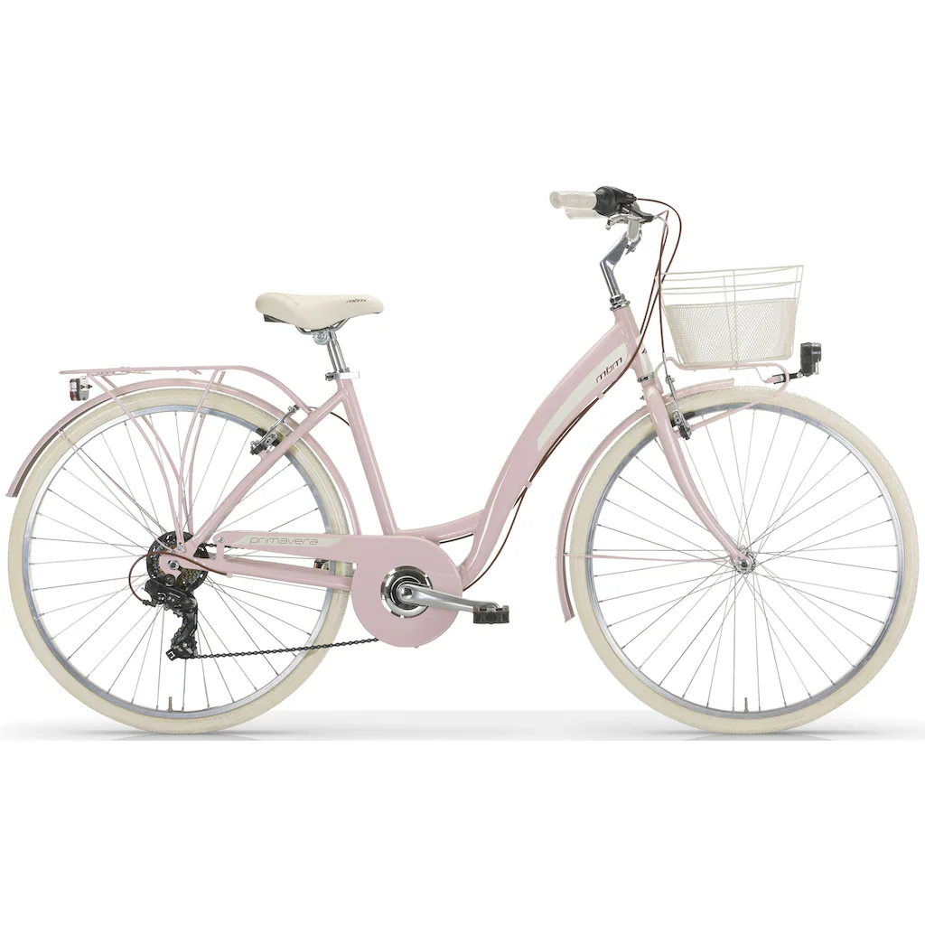 MBM Cityrad »NEW Primavera« 6 Gang Shimano TY300 Schaltwerk Kettenschaltung für Damen Kettenschaltung auf Rechnung online kaufen Sonderangebot