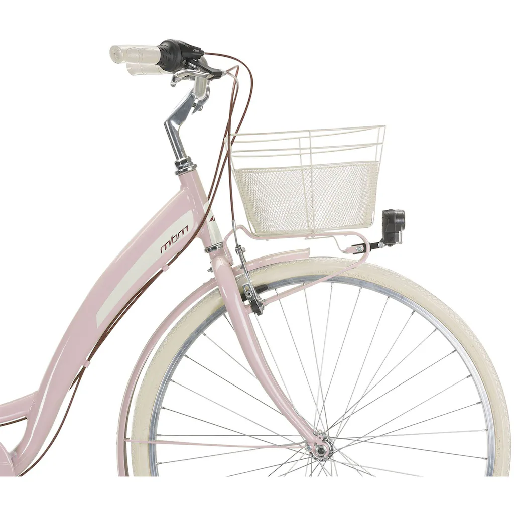 MBM Cityrad »NEW Primavera« 6 Gang Shimano TY300 Schaltwerk Kettenschaltung für Damen Kettenschaltung auf Rechnung online kaufen Sonderangebot