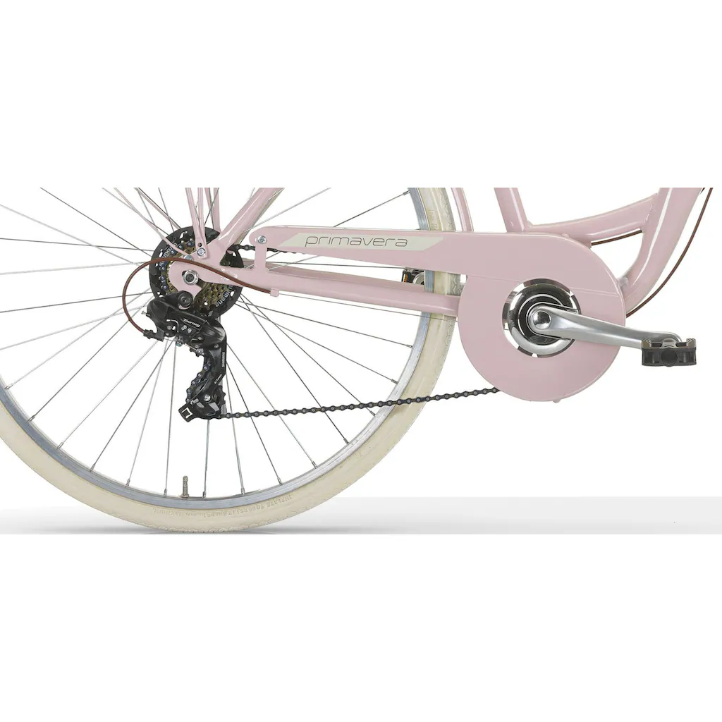 MBM Cityrad »NEW Primavera« 6 Gang Shimano TY300 Schaltwerk Kettenschaltung für Damen Kettenschaltung auf Rechnung online kaufen Sonderangebot