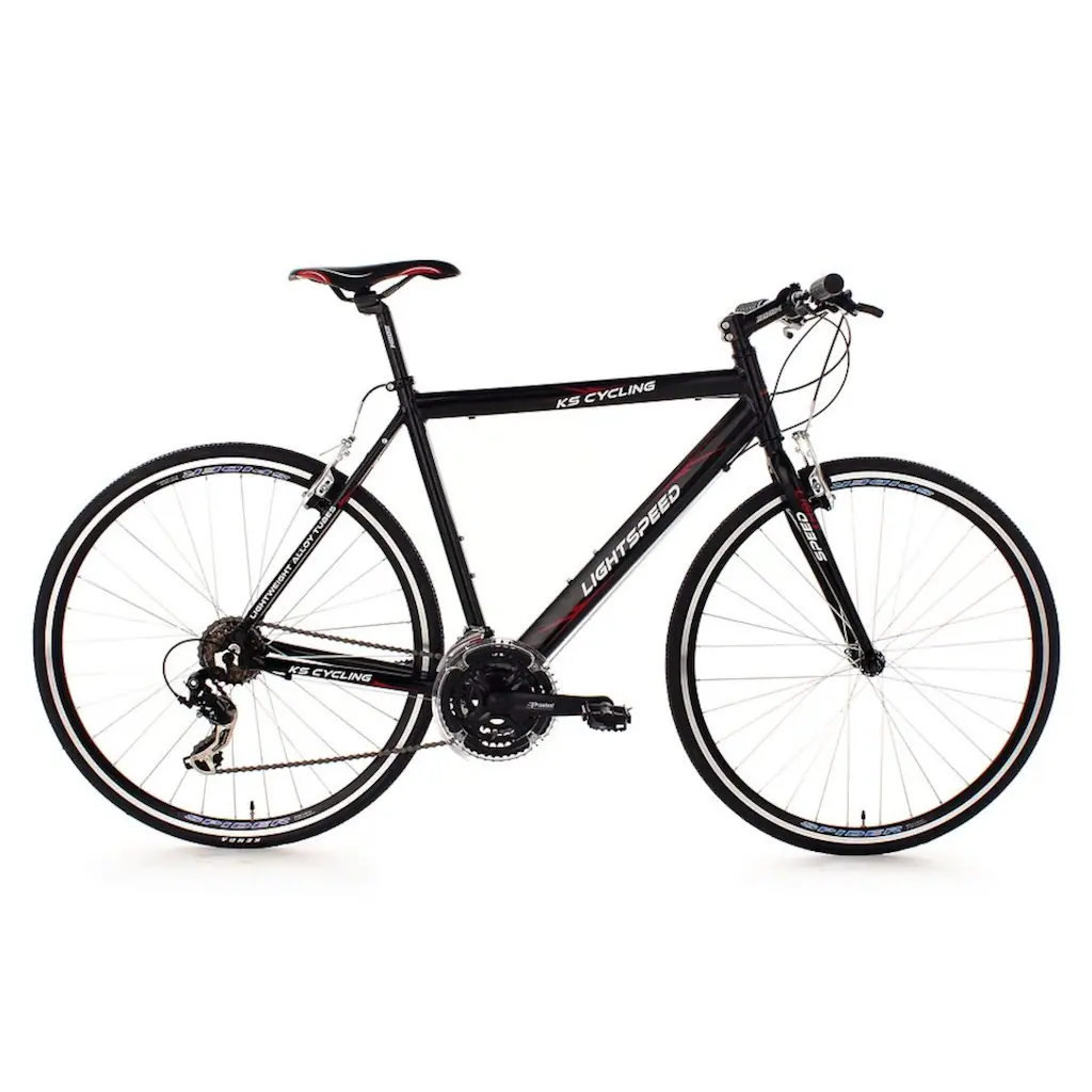 KS Cycling Fitnessbike »Lightspeed« 21 Gang Shimano Tourney RD-TX 35 Schaltwerk Kettenschaltung für Damen und Herren Kettenschaltung Preisnachlass