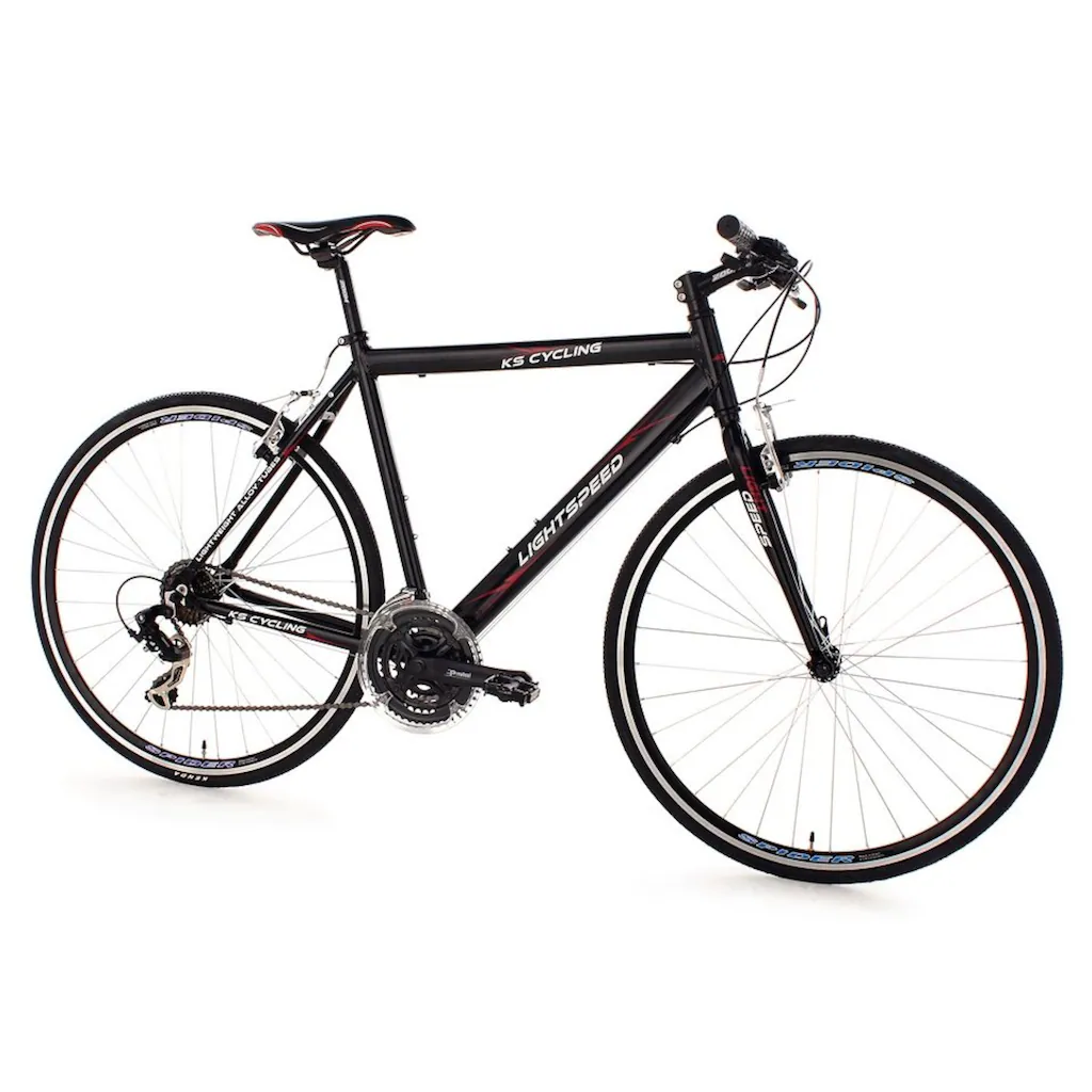 KS Cycling Fitnessbike »Lightspeed« 21 Gang Shimano Tourney RD-TX 35 Schaltwerk Kettenschaltung für Damen und Herren Kettenschaltung Preisnachlass