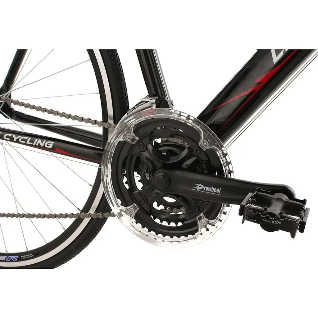 KS Cycling Fitnessbike »Lightspeed« 21 Gang Shimano Tourney RD-TX 35 Schaltwerk Kettenschaltung für Damen und Herren Kettenschaltung Preisnachlass