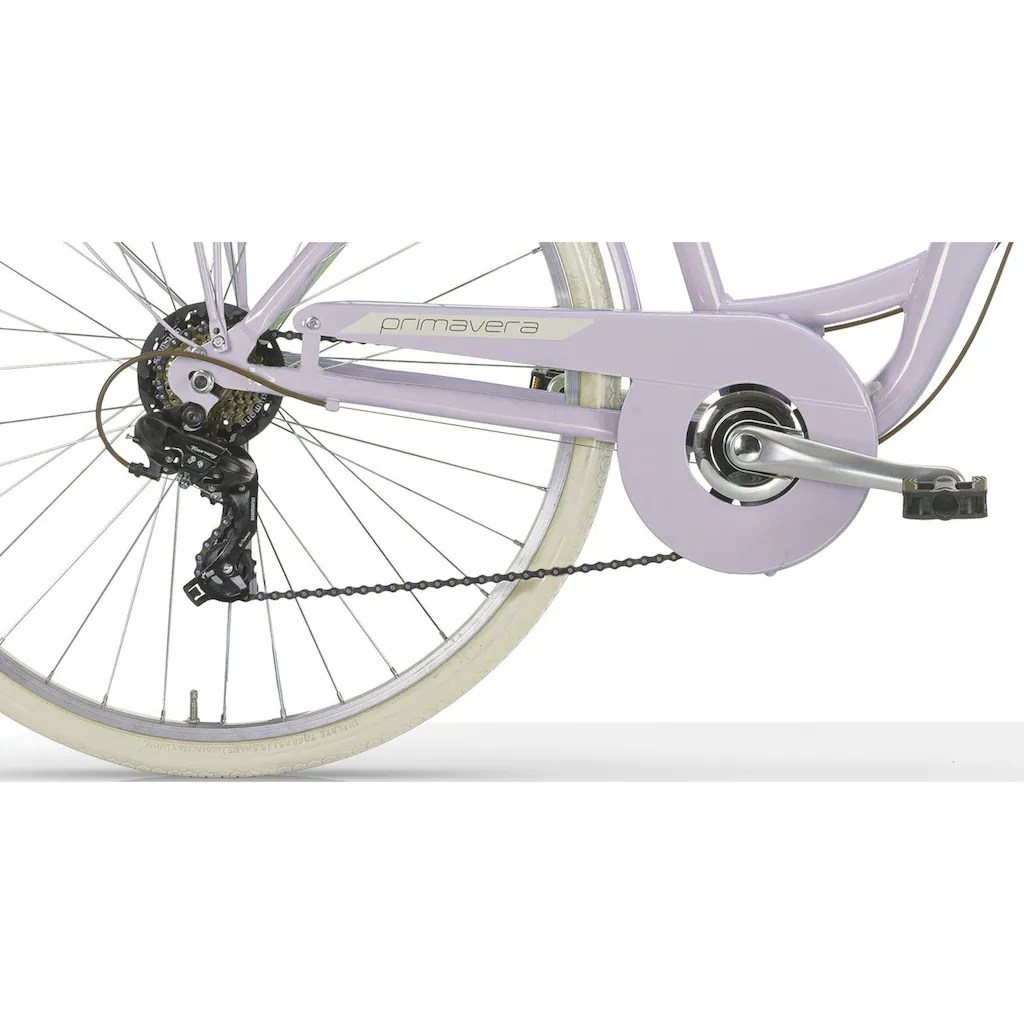 MBM Cityrad »NEW Primavera« 6 Gang Shimano TY300 Schaltwerk Kettenschaltung für Damen Kettenschaltung auf Rechnung bestellen Black Friday