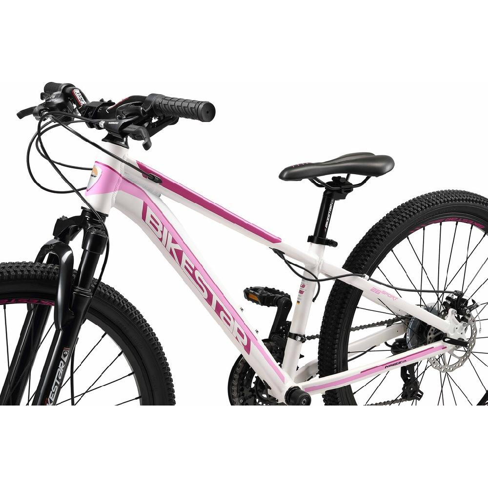 Bikestar Mountainbike 21 Gang Shimano RD-TY300 Schaltwerk Kettenschaltung für Damen und Herren Kettenschaltung auf Rechnung bestellen Blitzangebot