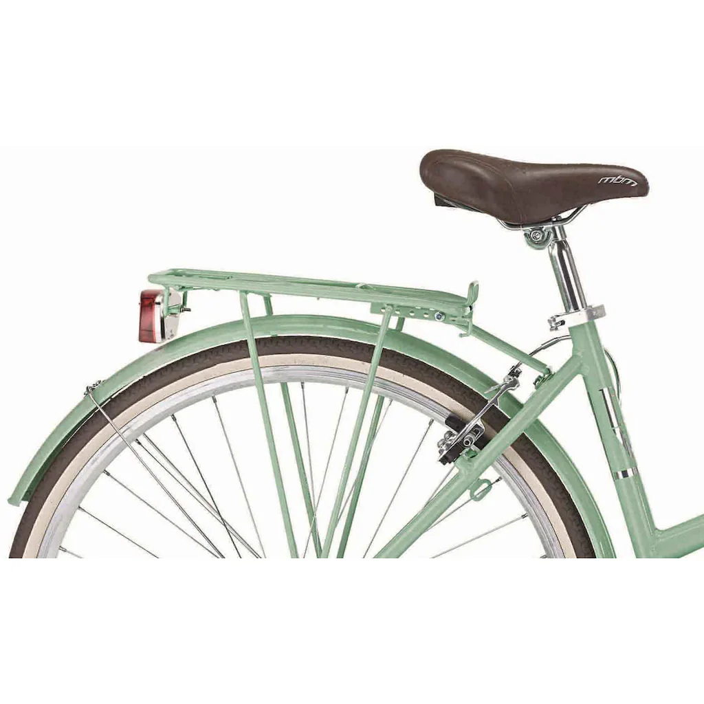 MBM Trekkingrad »New Boulevard« 18 Gang Shimano TY300 Schaltwerk Kettenschaltung für Damen Kettenschaltung auf Rechnung online bestellen Tiefpreis