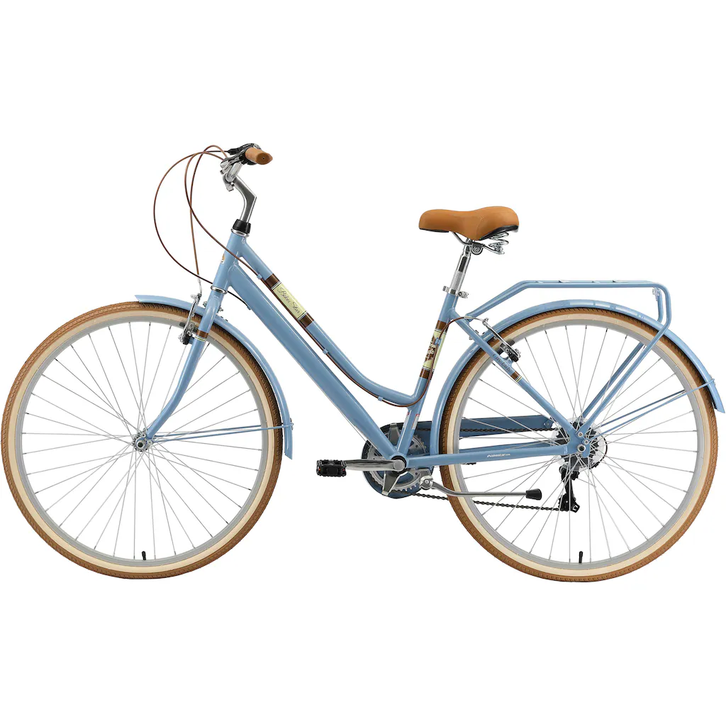 Bikestar Cityrad 7 Gang Shimano RD-TY21 Schaltwerk Kettenschaltung für Damen Kettenschaltung auf Rechnung kaufen Letzte 2 Tage