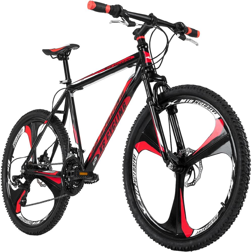 KS Cycling Mountainbike »Sharp« 21 Gang Shimano Tourney Schaltwerk Kettenschaltung für Damen und Herren Kettenschaltung Letzter Tag