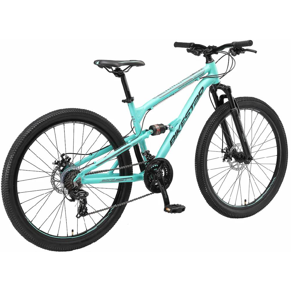 Bikestar Mountainbike 21 Gang Shimano RD-TY300 Schaltwerk Kettenschaltung für Damen und Herren Kettenschaltung Bis zu 50% Rabatt