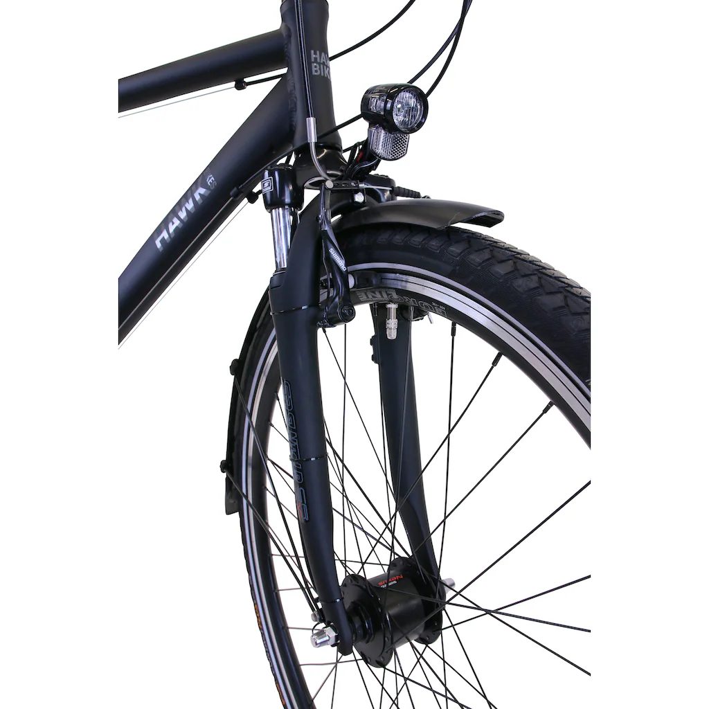 HAWK Bikes Trekkingrad »Trekking Gent Premium Black« 24 Gang microSHIFT für Herren Discount Store für neue Produkte