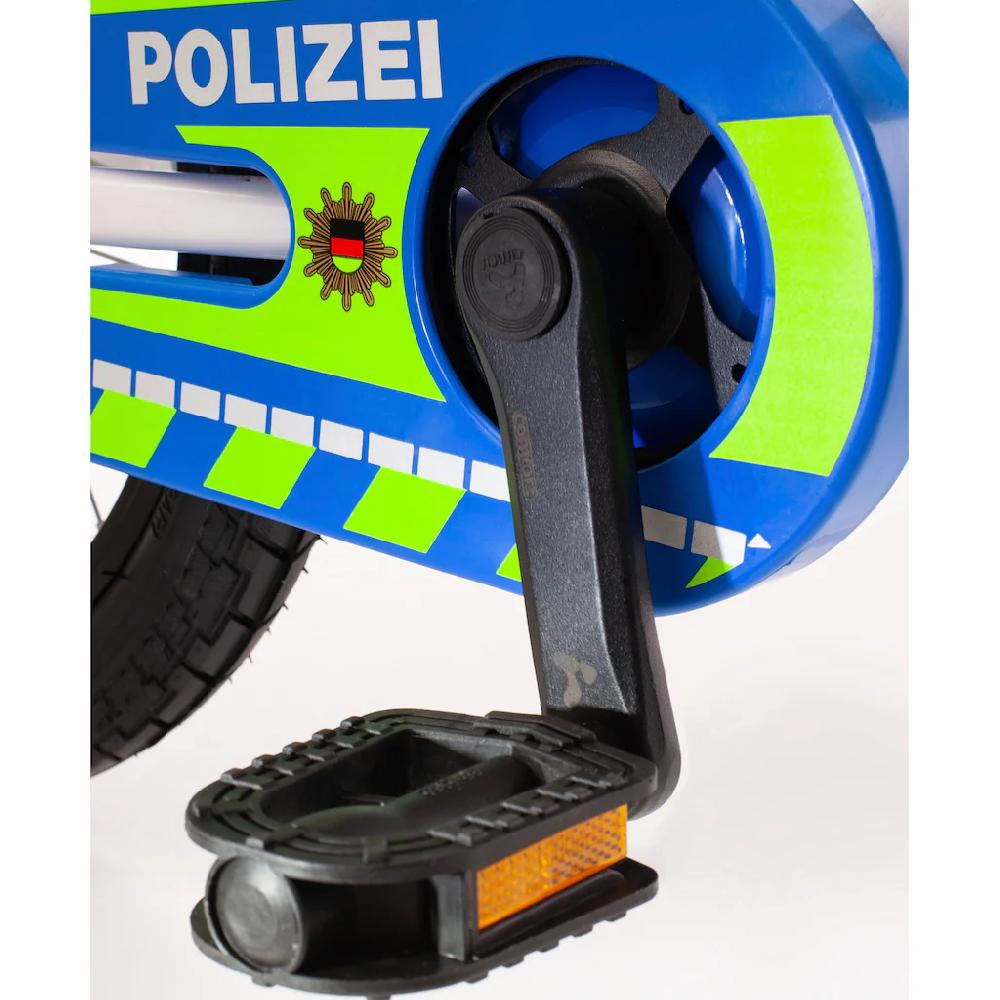 Bachtenkirch Kinderfahrrad »14" Kinderfahrrad "POLIZEI" kristall-weiß/blau/neon« 1 Gang ohne Schaltung Nur noch ein Tag übrig
