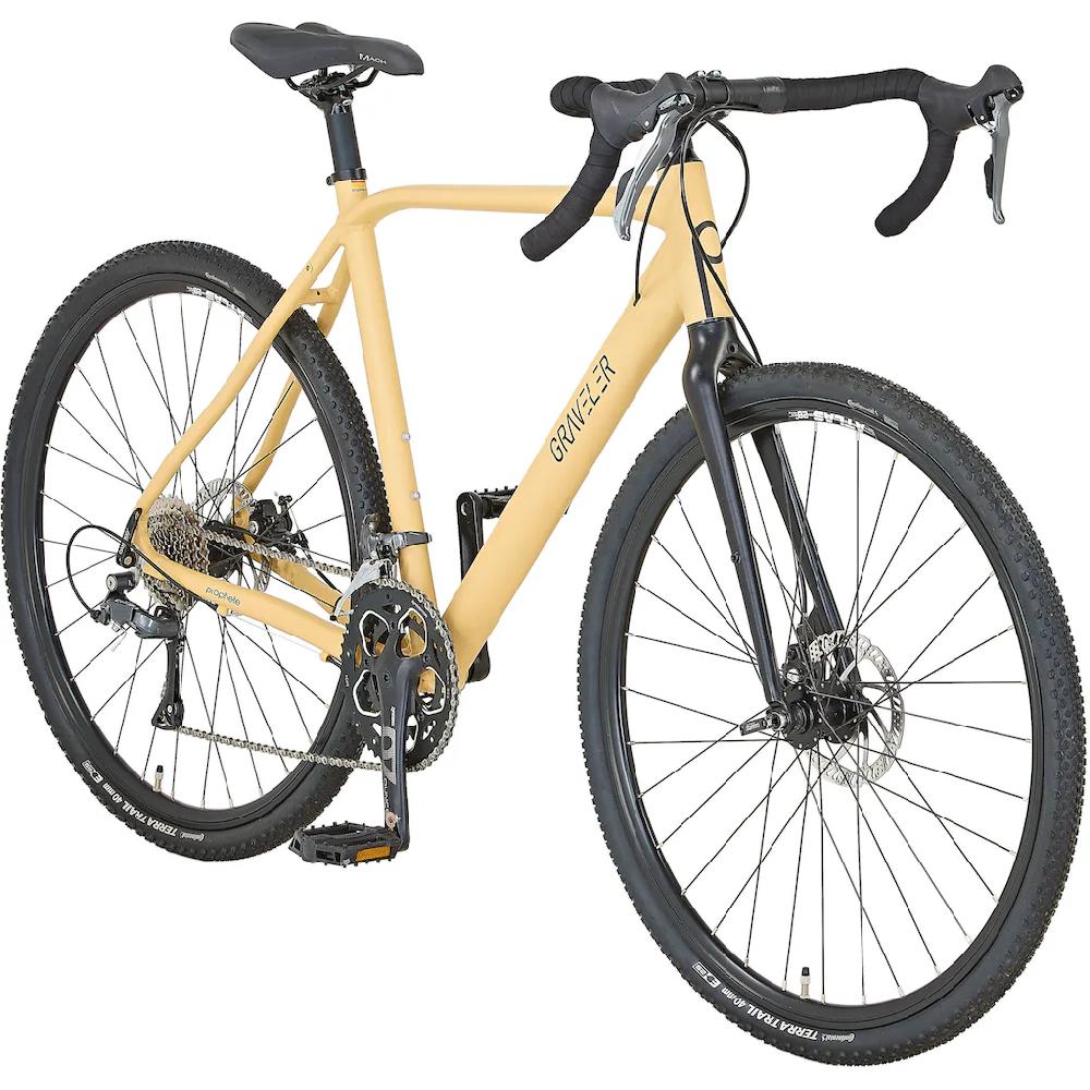 Prophete Gravelbike »Graveler« 16 Gang Shimano Claris Schaltwerk Kettenschaltung für Herren Kettenschaltung Rabatte dieses Monats