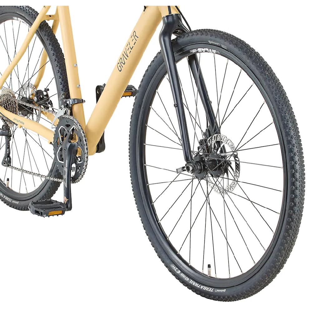 Prophete Gravelbike »Graveler« 16 Gang Shimano Claris Schaltwerk Kettenschaltung für Herren Kettenschaltung Rabatte dieses Monats