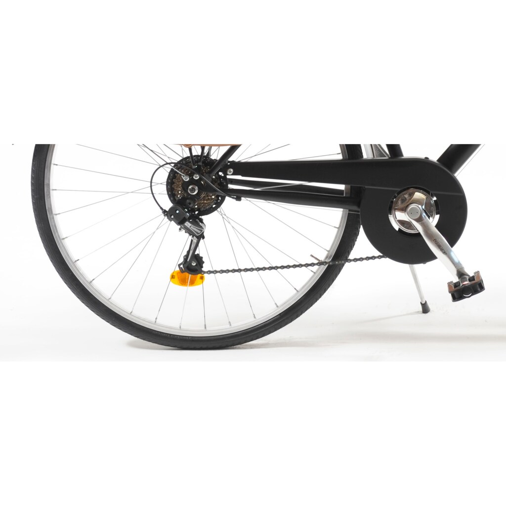 VENICE - I love Italy Cityrad »Citybike 605 Lady« 6 Gang Kettenschaltung für Damen Kettenschaltung auf Rechnung bestellen Muttertagsangebot