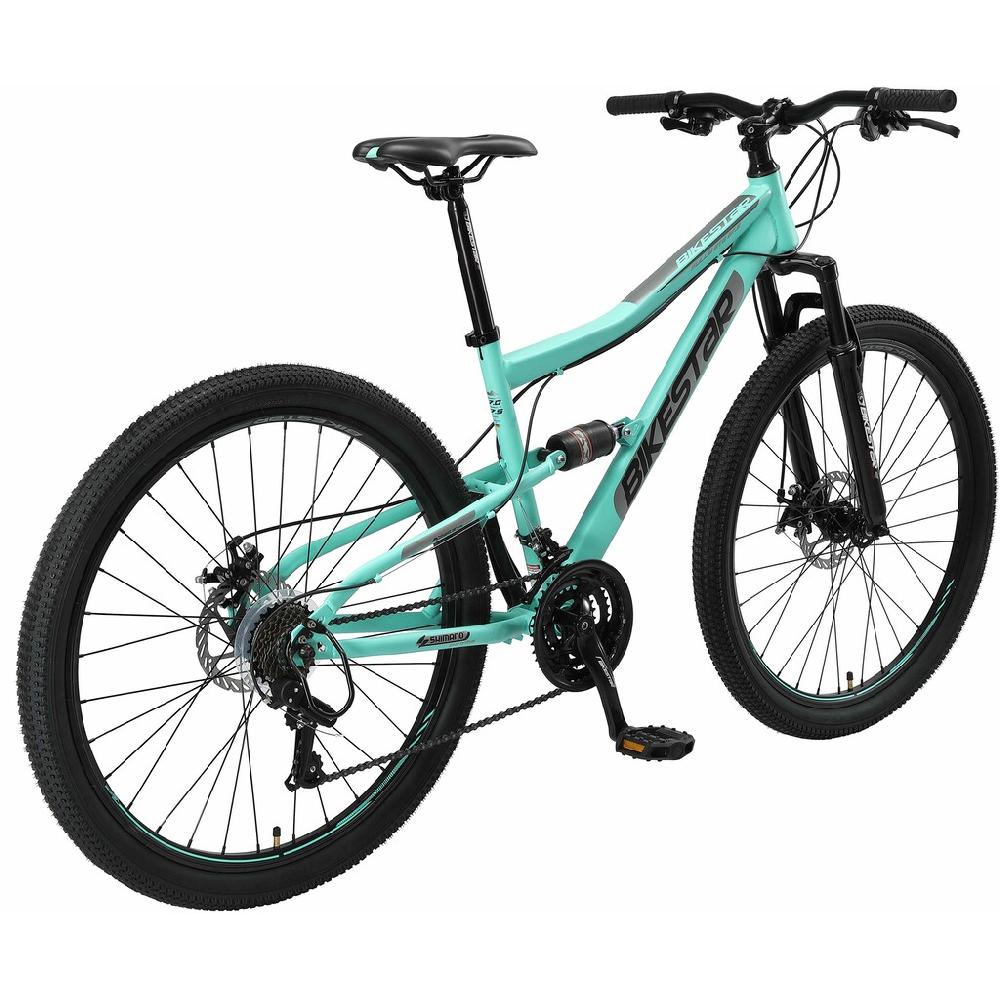 Bikestar Mountainbike 21 Gang Shimano RD-TY300 Schaltwerk Kettenschaltung für Damen und Herren Kettenschaltung auf Rechnung Jubiläumsangebot
