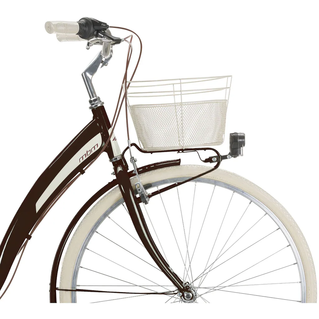 MBM Cityrad »NEW Primavera« 6 Gang Shimano TY300 Schaltwerk Kettenschaltung für Damen Kettenschaltung auf Rechnung Bestseller