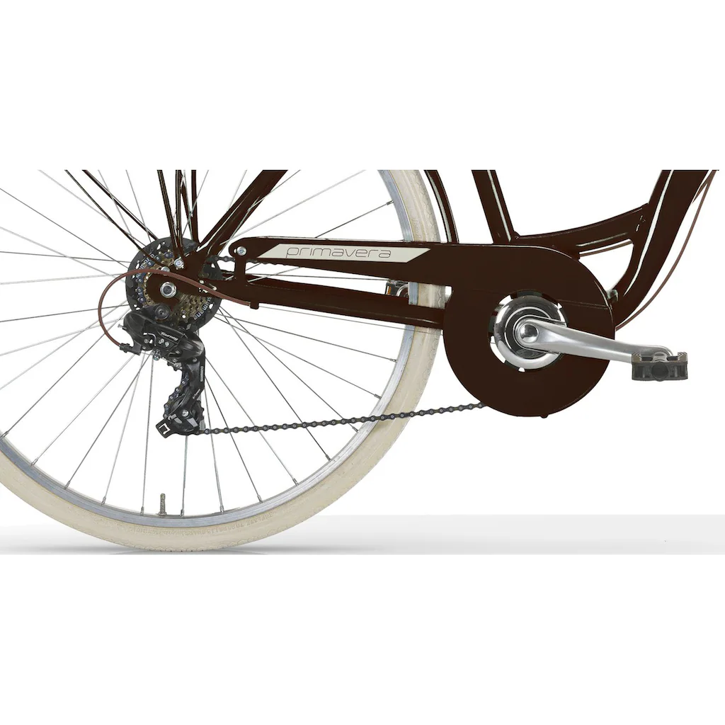 MBM Cityrad »NEW Primavera« 6 Gang Shimano TY300 Schaltwerk Kettenschaltung für Damen Kettenschaltung auf Rechnung Bestseller