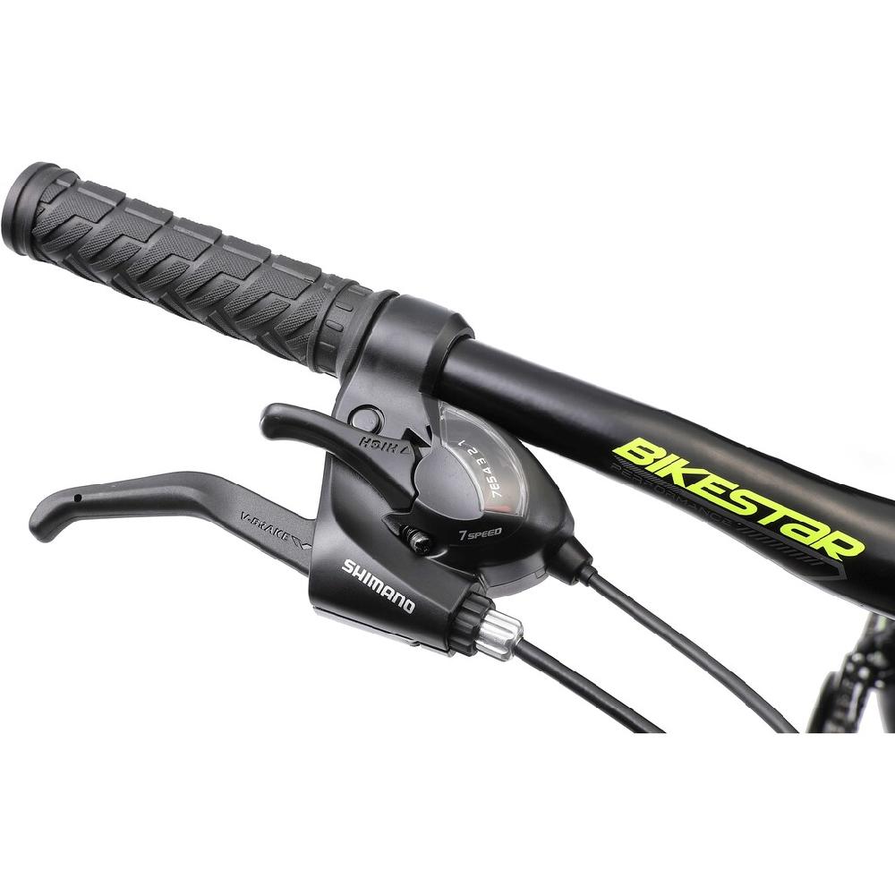 Bikestar Mountainbike 21 Gang Shimano RD-TY300 Schaltwerk Kettenschaltung für Damen und Herren Kettenschaltung auf Raten Im Verkauf
