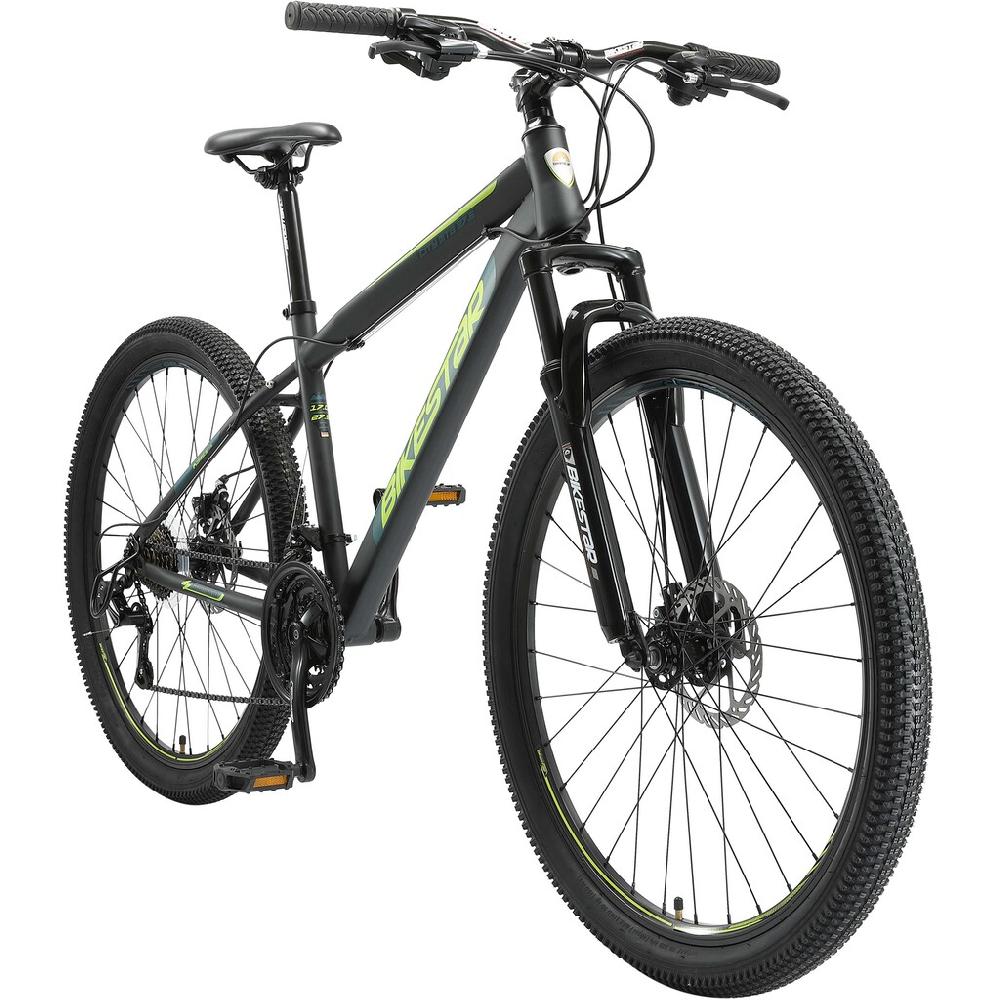 Bikestar Mountainbike 21 Gang Shimano RD-TY300 Schaltwerk Kettenschaltung für Damen und Herren Kettenschaltung Auslauf