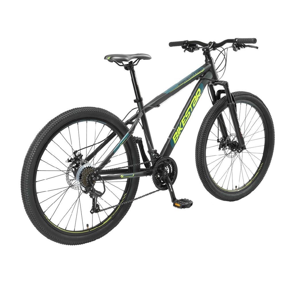 Bikestar Mountainbike 21 Gang Shimano RD-TY300 Schaltwerk Kettenschaltung für Damen und Herren Kettenschaltung Auslauf