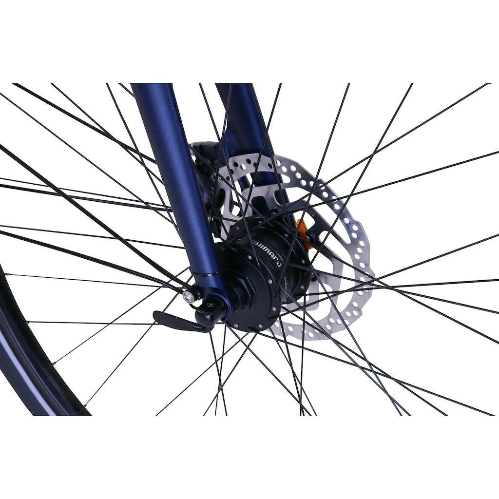 HAWK Bikes Trekkingrad »Trekking Gent Super Deluxe Ocean Blue« 8 Gang Shimano Nexus Schaltwerk für Herren auf Rechnung bestellen Limitierter Zeitrabatt