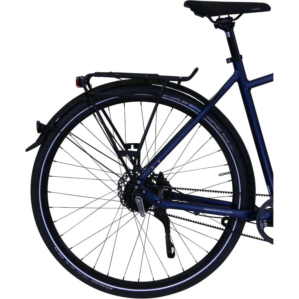 HAWK Bikes Trekkingrad »Trekking Gent Super Deluxe Ocean Blue« 8 Gang Shimano Nexus Schaltwerk für Herren auf Rechnung bestellen Limitierter Zeitrabatt