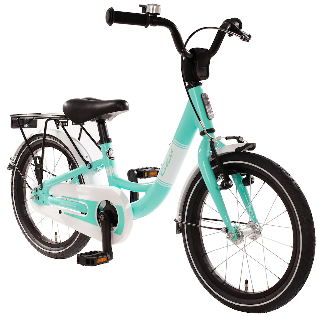 Bachtenkirch Kinderfahrrad »16" Baxi - aqua« 1 Gang ohne Schaltung (Packung) Alu Kinderfahrrad mit Vollausstattung erhältlich in 14/16/18 Zoll Begrenztes Angebot