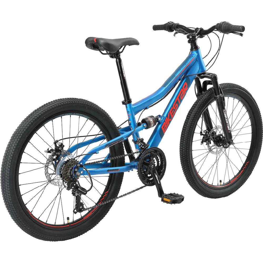 Bikestar Jugendfahrrad 21 Gang Shimano RD-TY21 Schaltwerk Kettenschaltung auf Raten Top Angebot